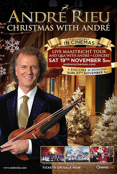 André Rieu: Christmas with André - CinemaLive