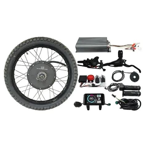 48V 72V 3000 8000W Ebike 17 18 19 21 Kit de conversão roda traseira