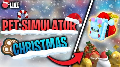 ROBLOX Pet Simulator XNEW CHRISTMAS UPDATE Pet Giveaway ROBLOX