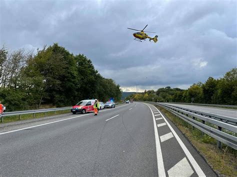 Nonnweiler Schwerer Unfall Auf Der A St Wendeler Land Nachrichten