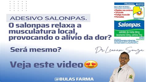 Salonpas Serve Para Quê RETOEDU