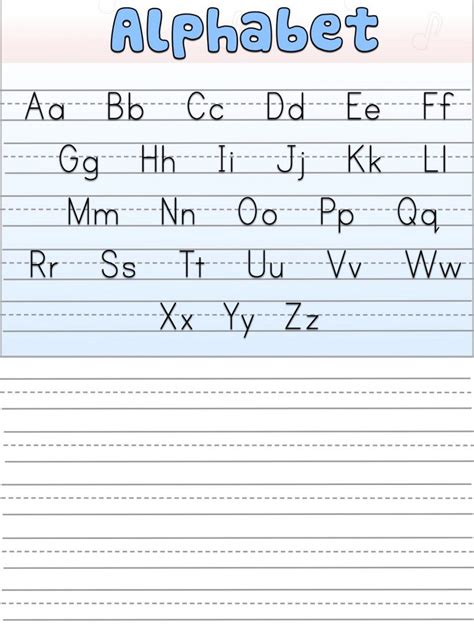 Traceable Upper And Lowercase Alphabet Learning Printable