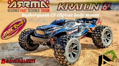 Arrma Kraton S Basherqueen Carbon Fiber Setup M C Chassis Potent