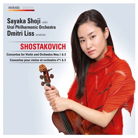 Shostakovich Violin Concertos Nos Sayaka Shoji Orchestre