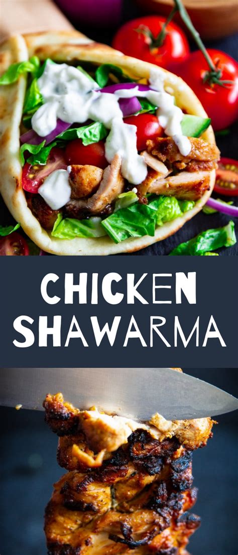 Chicken Shawarma Wrap Recipe Artofit