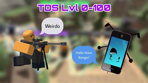 Tds Lvl 0 100 Ep8 Getting The Ranger” Tower Defense Simulator