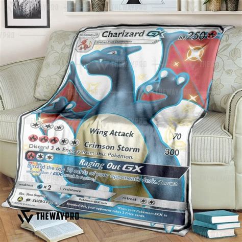 Mega Charizard Pokemon Blanket Hot Sale