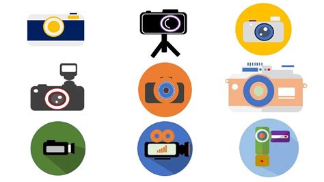 9 Camera Icon By Powerpoint 2018 How To Make Camera Icon In