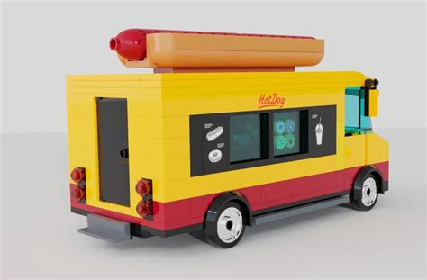 This Lego Ideas Hotdog Van Would Make A Great Addition To Any Moc Lego