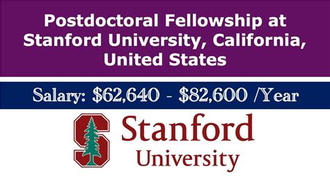 30 Postdoctoral Fellowships At Stanford University California United