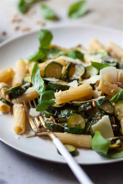 Vegan Zucchini Pasta Vibrant Plate