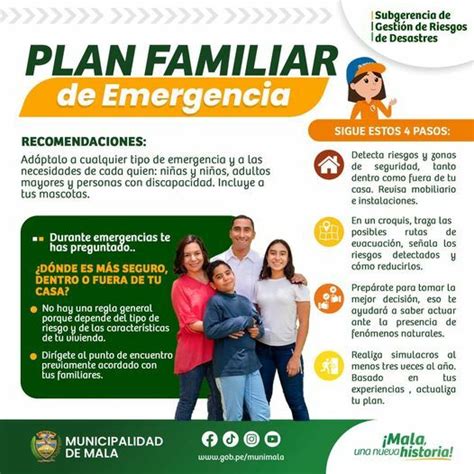 Realiza Tu Propio Plan Familiar De Emergencia Campa As