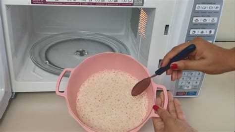 COMO FAZER ARROZ NO MICROONDAS Nutri da teoria à prática Prof e