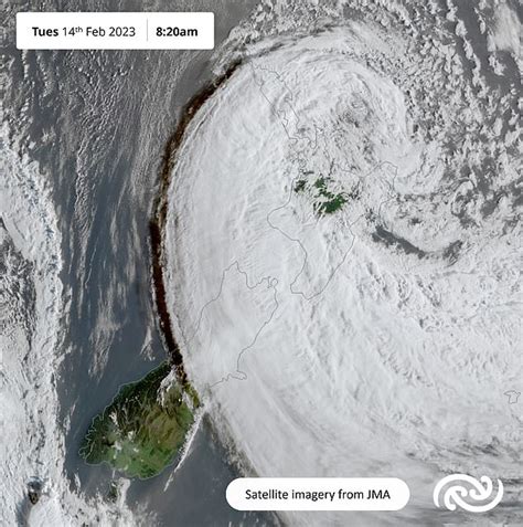 Map Reveals Cyclone Gabrielle S Trail Of Destruction Daily Mail Online