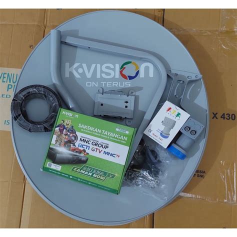 Jual Antena Parabola K Vision Cm Receiver Bromo C Kvision Lnb