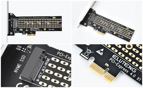 ELUTENG M 2 NVMe To PCIe X1 3 0 4 0 Adapter PCI E Adapter Card For