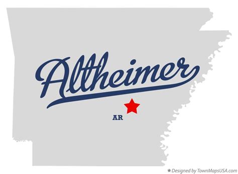 Map of Altheimer, AR, Arkansas