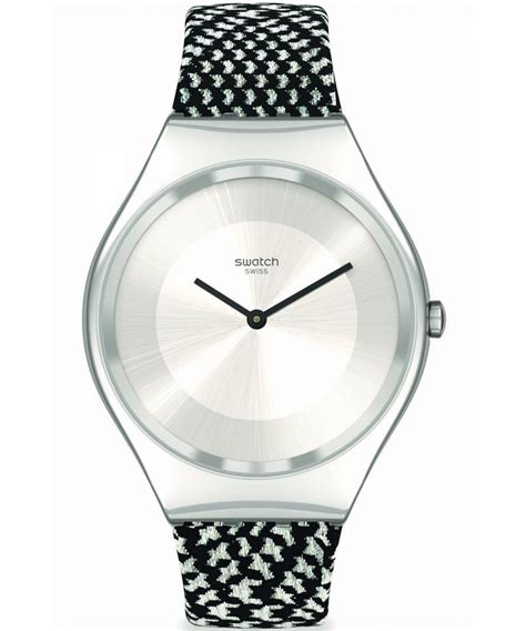 Swatch SYXS142 Skin Irony Black N White Hodinky Hodinkovna Cz