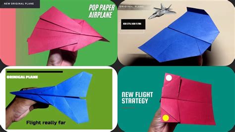 How To Build The Best Paper Airplane For Distance 4 Paper Airplanes