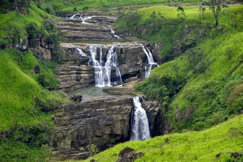 St Clairs Falls Talawakele Attraction Nuwara Eliya Tourism