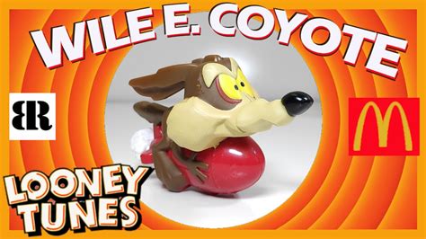 LOONEY TUNES WILE E COYOTE 2020 2021 McDonald S Happy Meal Toy