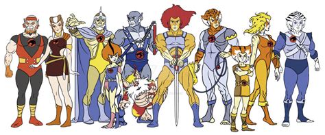 Thundercats 1985 Lion O Panthro Cheetara Tygra By Montalvo571 On Deviantart