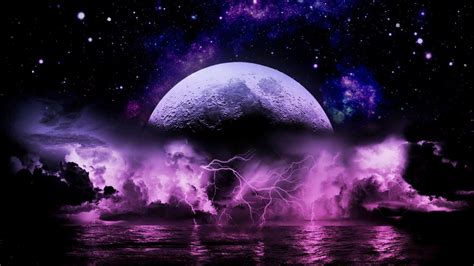 Purple Lightning Storm Wallpapers - Top Free Purple Lightning Storm ...