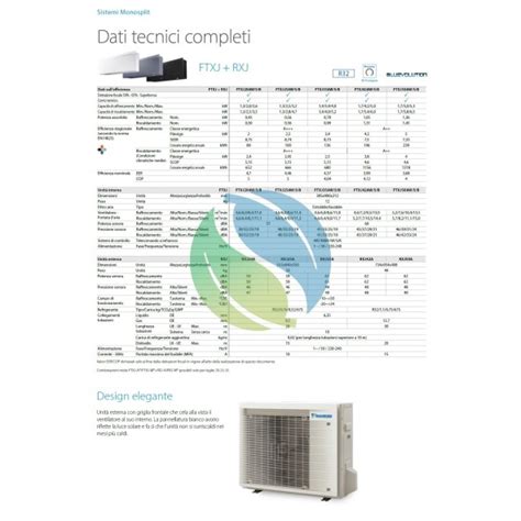 Condizionatore Daikin Mono Split FTXJ35AW RXJ35A Emura 3 Bianco