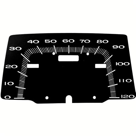 Plymouth Fury Speedometer Face Mph Premium Dash Decals By Mr