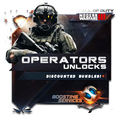 COD Modern Warfare 3 Boosting Operators Boosting Accounts