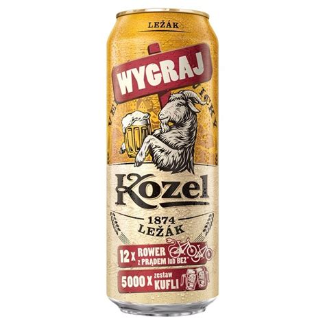 Promocja Kozel ležák piwo jasne 500 ml w Biedronka