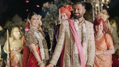 Best Pics From Natasa Stankovic Hardik Pandyas Wedding Album