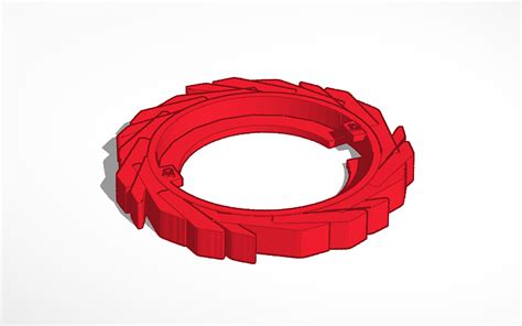 3d Design Beyblade Burst Cyclone Frame Tinkercad