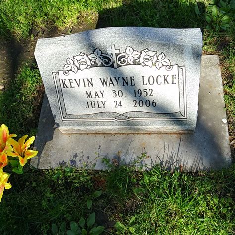 Kevin Wayne Locke 1952 2006 Find A Grave Memorial