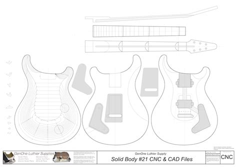 Solid Body Electric Guitar Plan 21 Electric Guitar Prs Guitar Body Electric