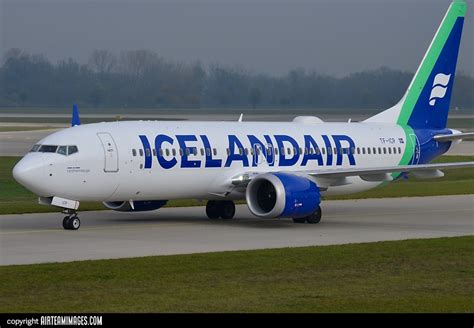 Boeing 737 8 MAX Icelandair TF ICP AirTeamImages