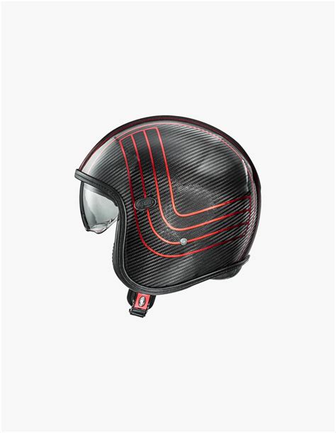 Casco Premier Platinum Ed Carbon Ex Red Chromed