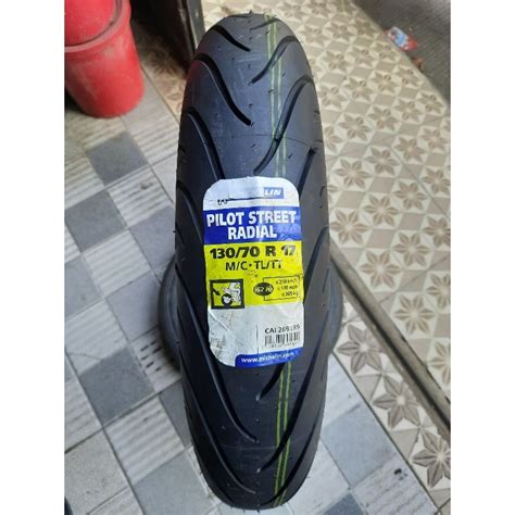 Jual Michelin Pilot Street Radial 130 70 17 Kondisi Baru Shopee Indonesia