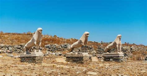 Mykonos Stad Archeologische Vindplaats Delos Dagtocht Met Gids