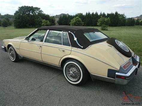 1982 Cadillac Seville Elegante Sedan 4 Door 44k Original Milesone Owner