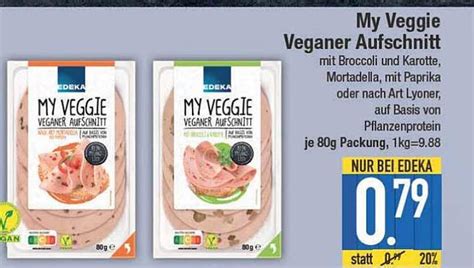 My Veggie Veganer Aufschnitt Angebot Bei E Center Prospekte De