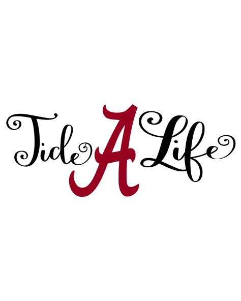 Alabama Crimson Tide Svg Sport Logo Alabama Crimson Tide Png Inspire Uplift