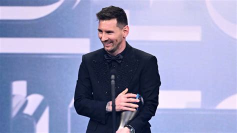 Lionel Messi Gana El The Best Al Mejor Jugador Del Mundo