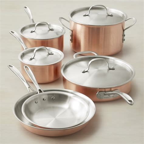 Calphalon Copper 10-Piece Cookware Set | Williams Sonoma