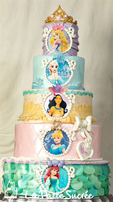 Disney Princess Cake Princess Birthday Cake Disney Birthday Cakes