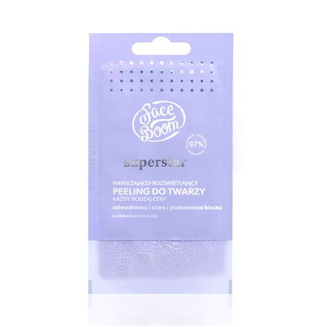 Nawilżająco rozświetlający peeling do twarzy Diamentowy Lider 8 g