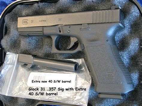 Glock 31 357 w/40 S/W conversion ki... for sale at Gunsamerica.com: 996602497