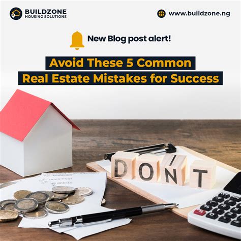 Avoid These 5 Common Real Estate Mistakes For Success Buildzone