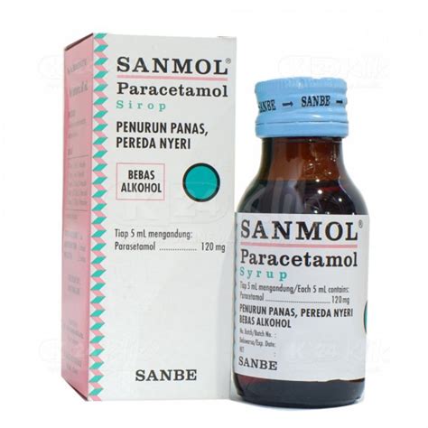 Jual Sanmol Syr Ml Sanmol Syr Forte Dan Sanmol Drop Untuk Menurunkan