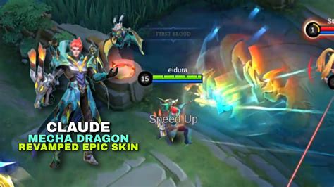 NEW CLAUDE REVAMPED SKIN MECHA DRAGON SPOTLIGHT RELEASE DATE